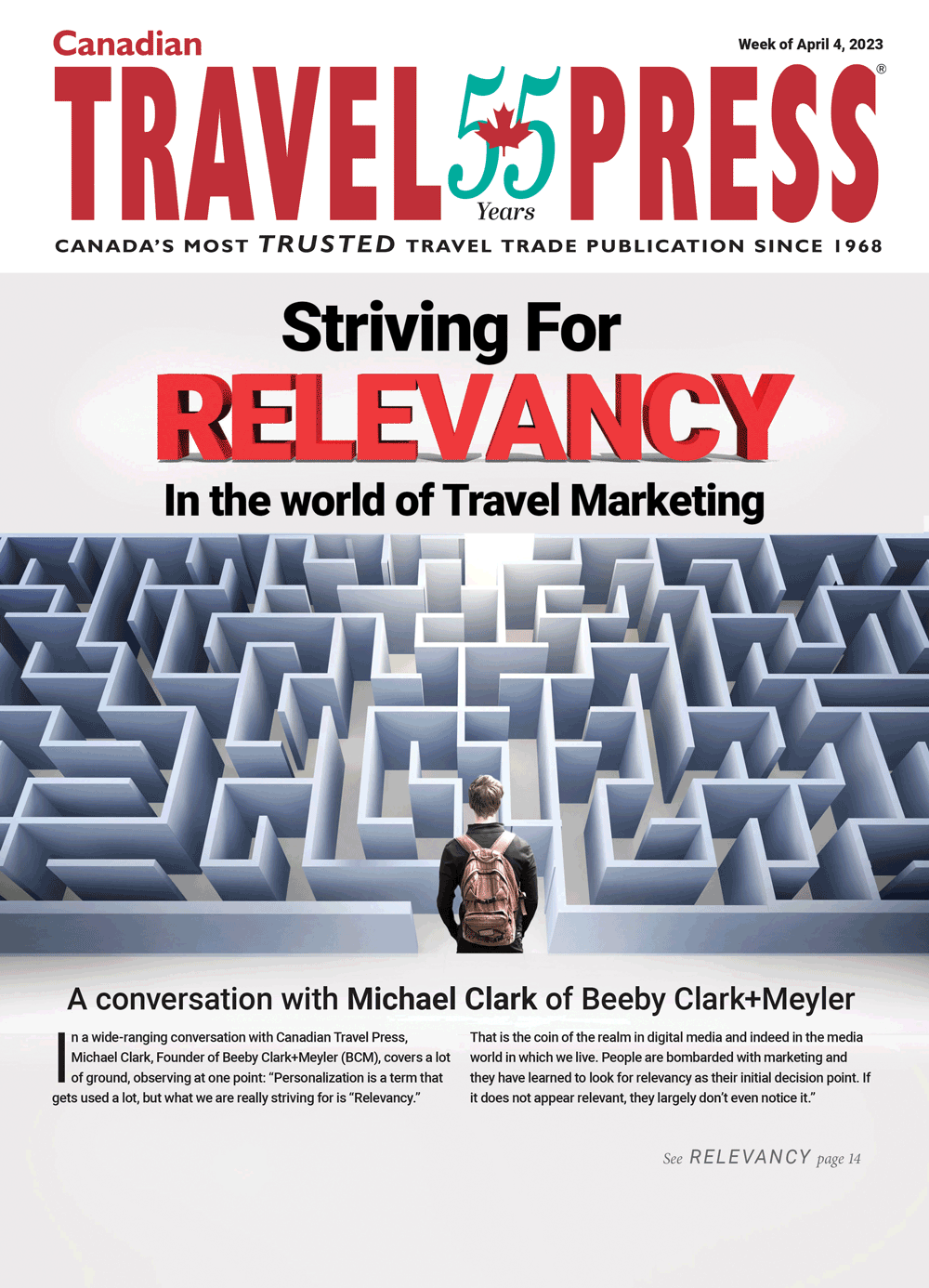 Searching for Relevancy in Travel Marketing