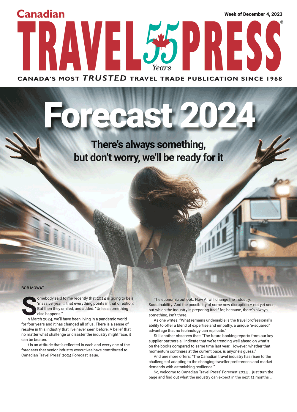 There’s always something, but we’re ready for it