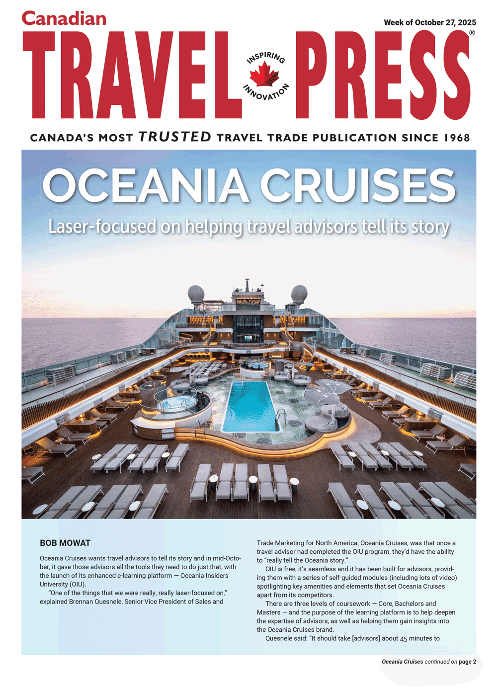 This issue, it’s all about telling stories