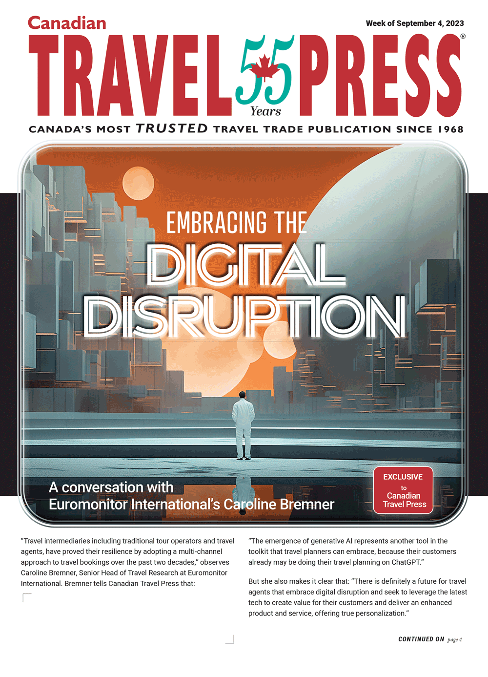 Embracing the digital disruption