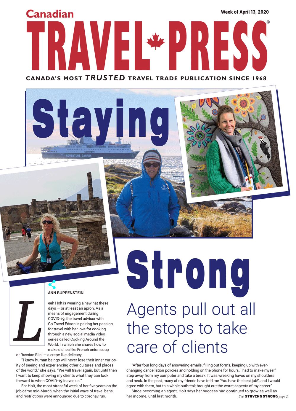 Staying home, staying strong