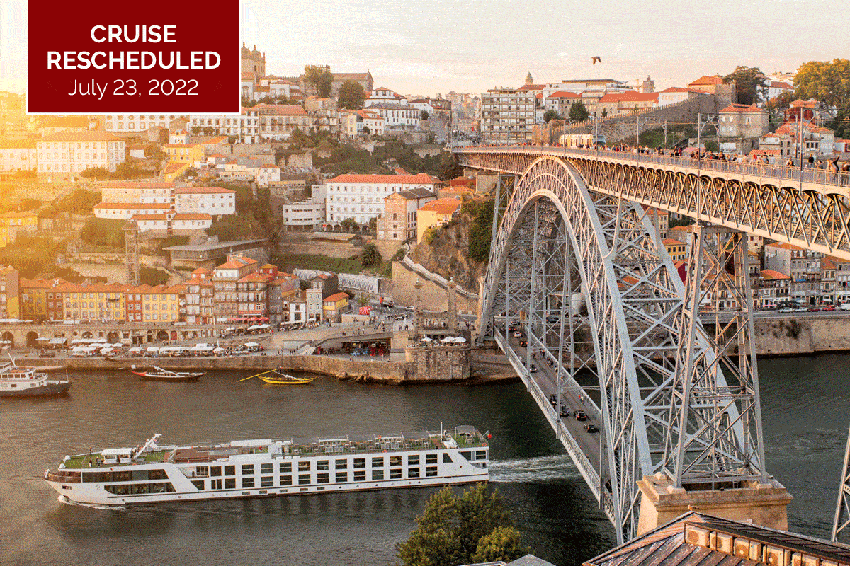 Step on board Emerald Radiance and join Michael Bonacini on the Douro.