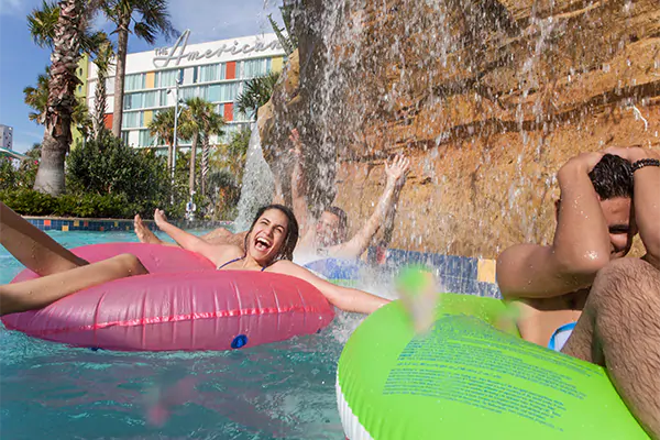 Universal's Cabana Bay Beach Resort lazy river