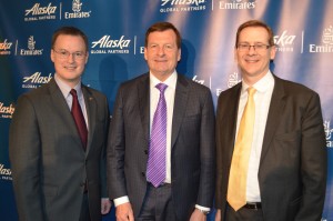Emirates, Alaska Air Celebrate Partnership, Customers