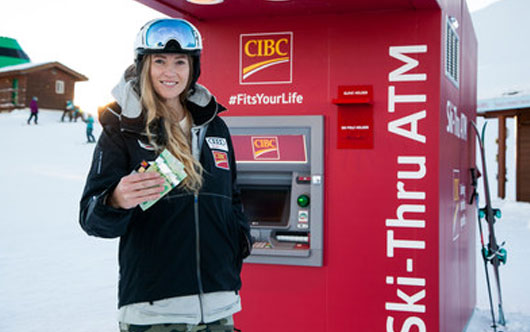 Ski-Thru ATM Opens at Whistler
