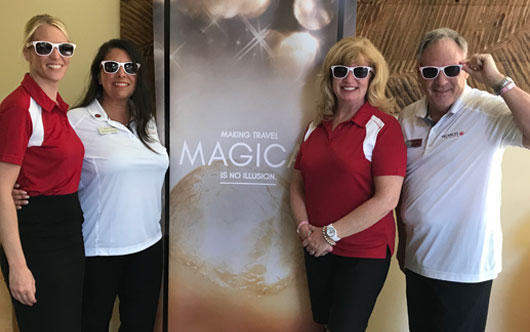 Wearing Their Sunglasses At The Show