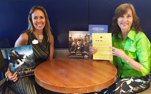 She’s off to Universal Orlando