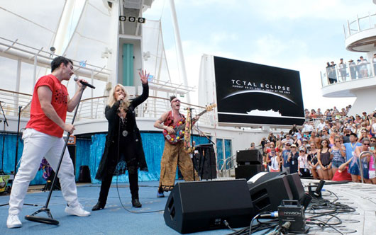 It was a ‘Total Eclipse of the Heart’