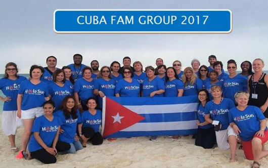 Agents discover Cuba with Hola Sun