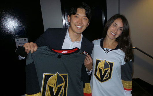 On the ice with Vegas