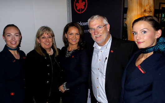 Air Canada gets festive