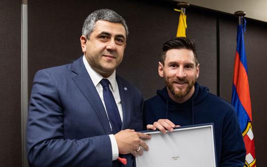 Messi gets WTO appointment