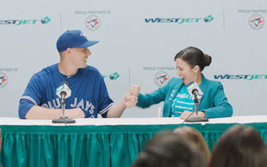 WestJet debuts new Jays campaign