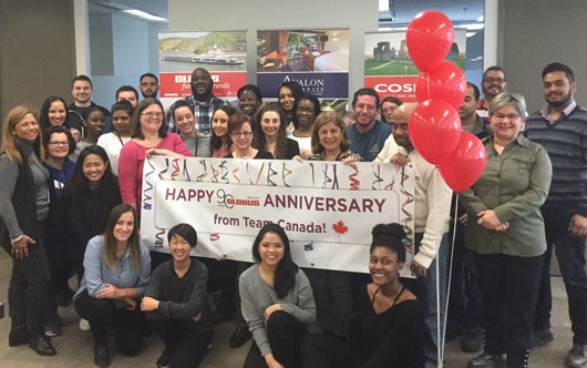 Happy Birthday, Globus