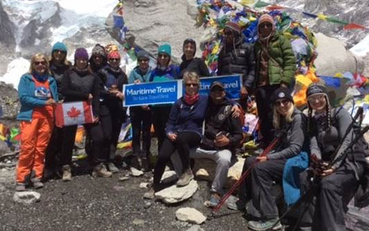 Maritime agents conquer Mount Everest Base Camp