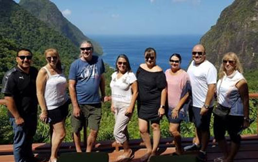 Saint Lucia hosts luxury fam