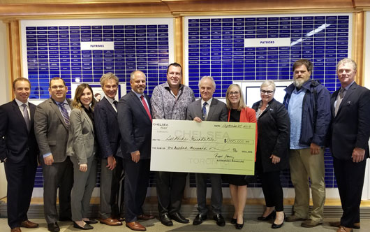 Chelsea raises $100,000 for SickKids