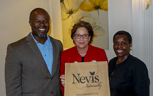 Nevis does it naturally!