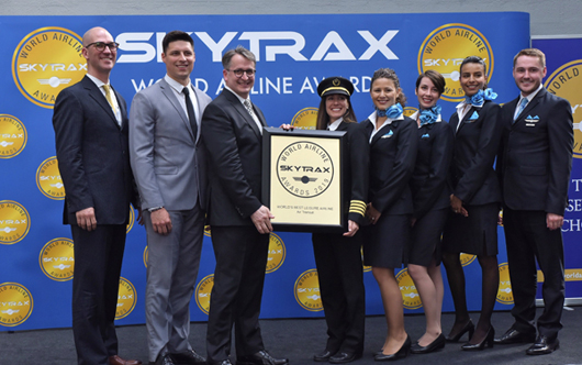 Air Transat Earns Skytrax Honours