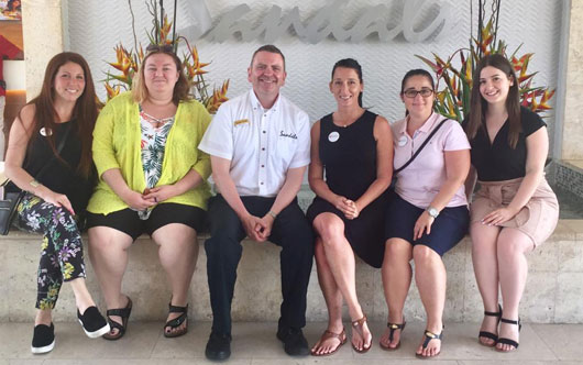 Sandals Hosts ACV Groups Department in Jamaica