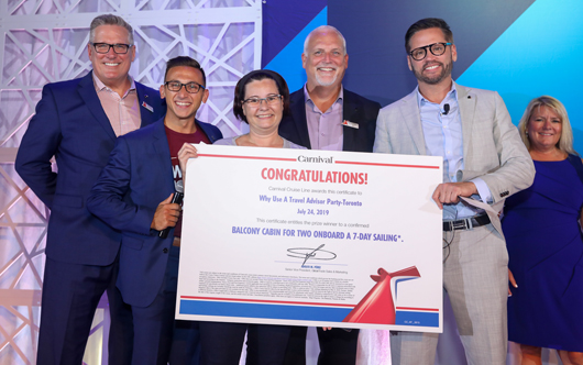 Nexion Canada agent wins Carnival cruise