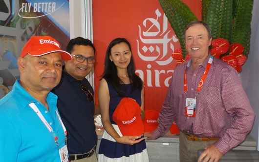 A little tennis courtesy of Emirates