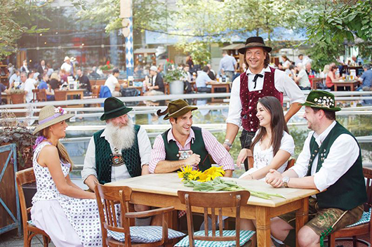 Oktoberfest fun at Munich Airport