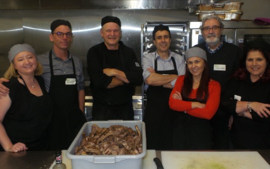 ENIT and friends cooking for charity