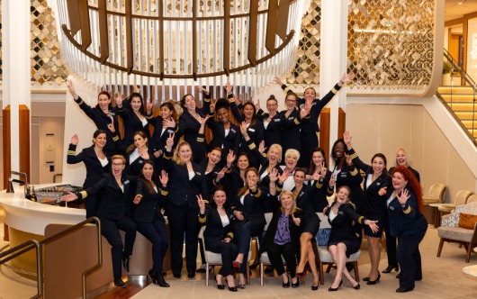 All-female bridge, leadership team sets sail