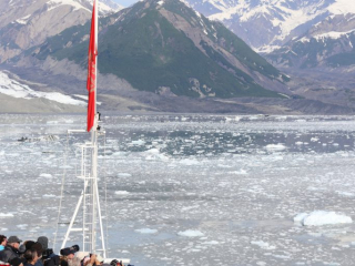 Alaska Cunard sailing