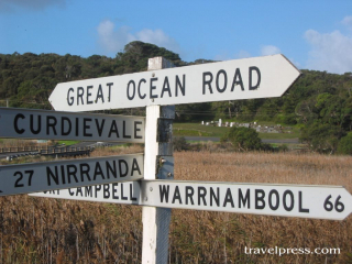 Australia road signs