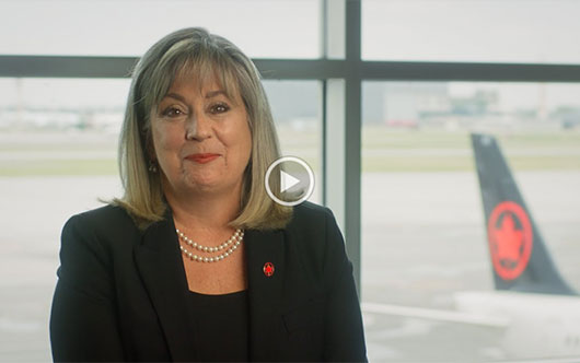 A Video Message From Air Canada’s Lucie Guillemette