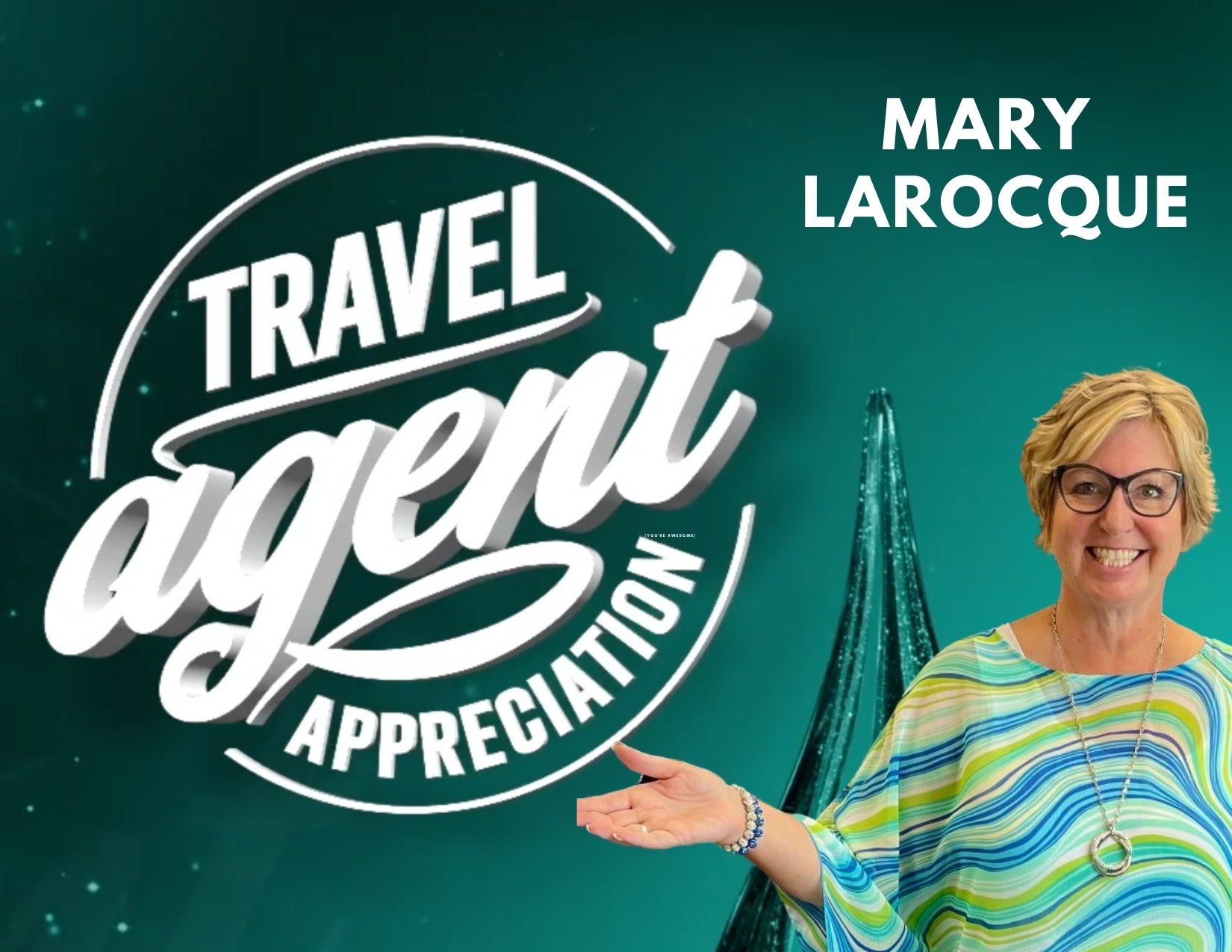 Mary LaRocque Wins Baxter Media’s Second Annual Travel Agent And Beyond Award