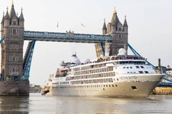 Silversea Cruises Silver Wind Returns To London
