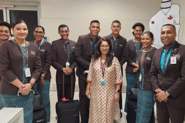 Fiji Airways Takes Off From YVR