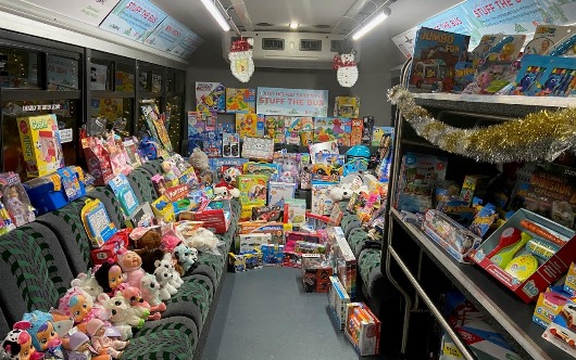Park’N Fly Collects Over 750 Toys During ‘Stuff the Bus’ Toy Drive