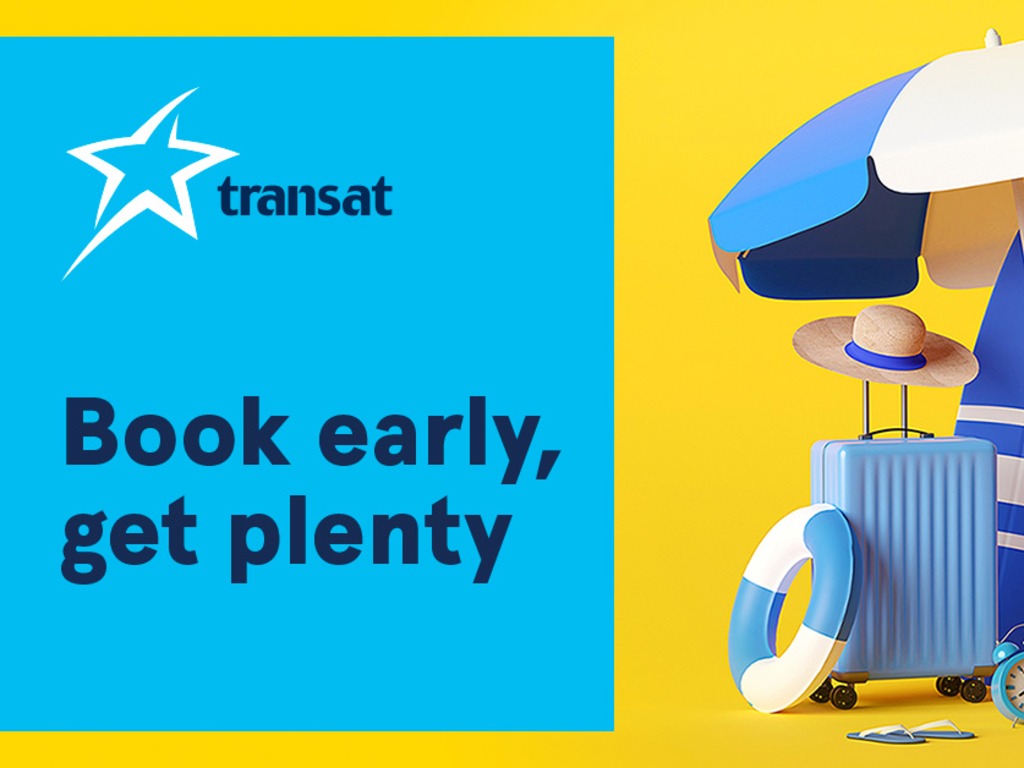 Book Early, Get Plenty With Transat