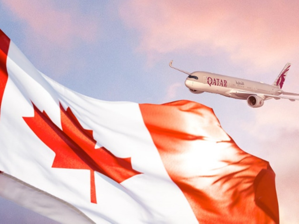 Happy Canada Day From Qatar Airways