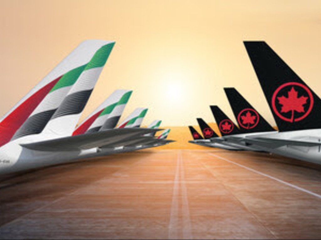 Emirates, Air Canada Mark Milestone At Dubai International