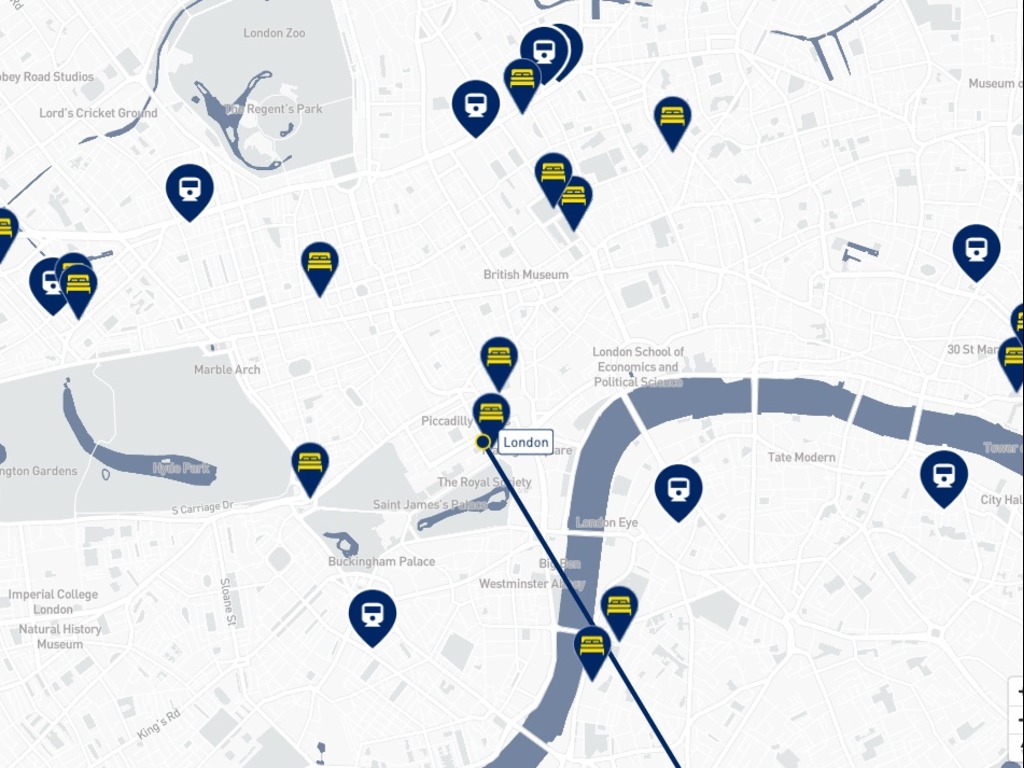 Railbookers Enhances Booking Experience With Interactive Map