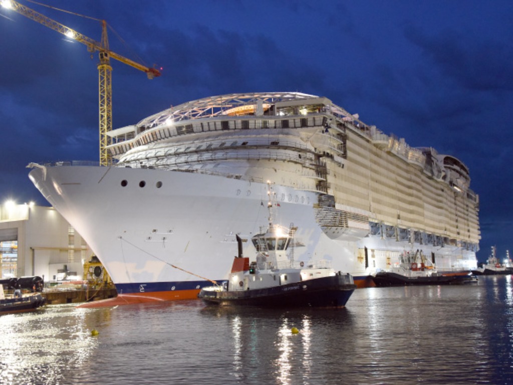 Royal Caribbean Celebrates Utopia Of The Seas Float Out