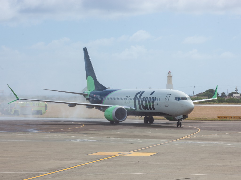 Flair makes its first flight to Kingston, Jamaica