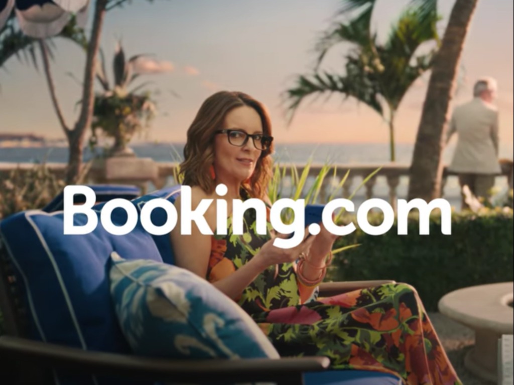 Booking.com, Tina Fey say ‘book whoever you want to be’ in new campaign