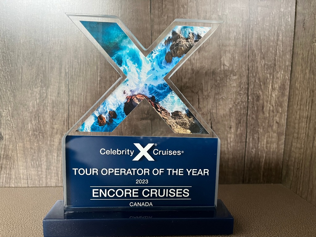 TravelBrands Encore Cruises earns award from Celebrity Cruises