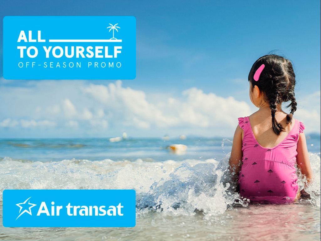 Air Transat’s latest promo encourages off-season travel