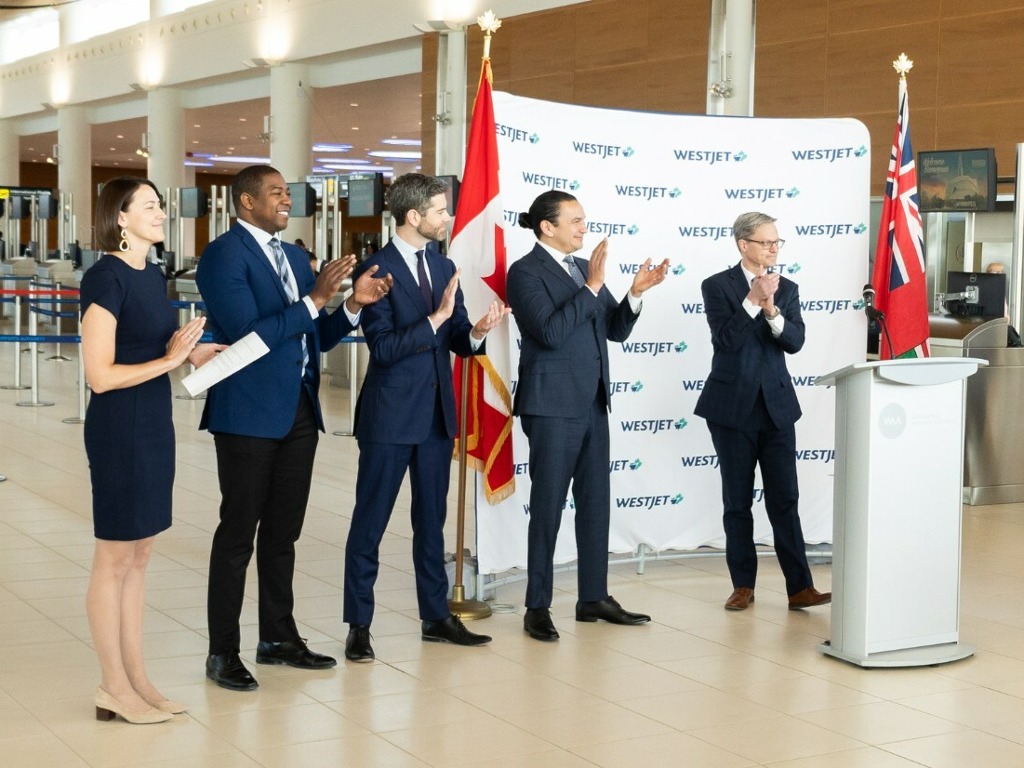 WestJet adds daily service to Montreal & Ottawa from Winnipeg
