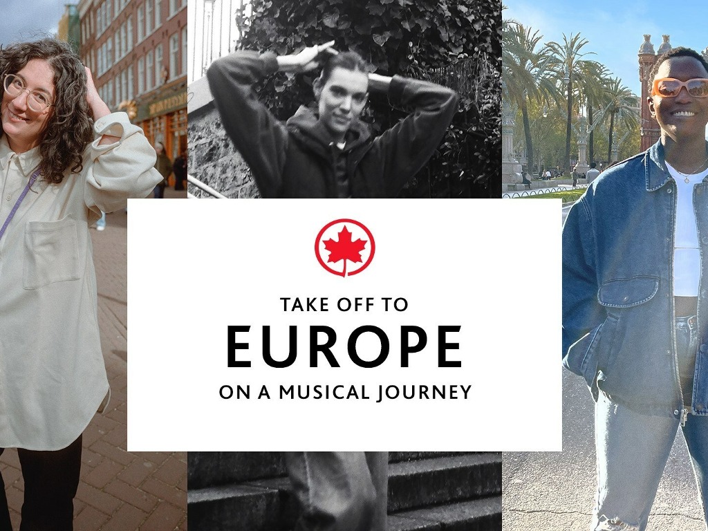 Air Canada partners with Quebec artists to release musical travel guides