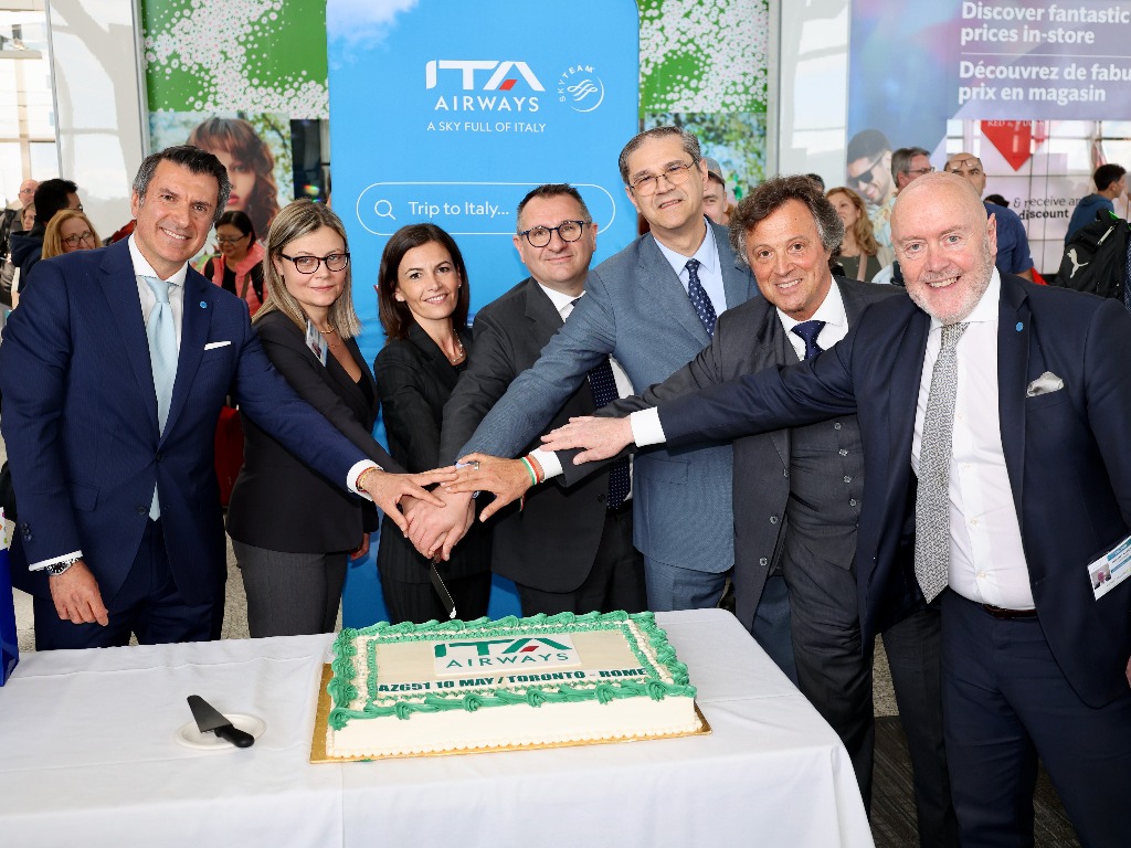 ITA Airways debuts in Canada with non-stop from Toronto to Rome