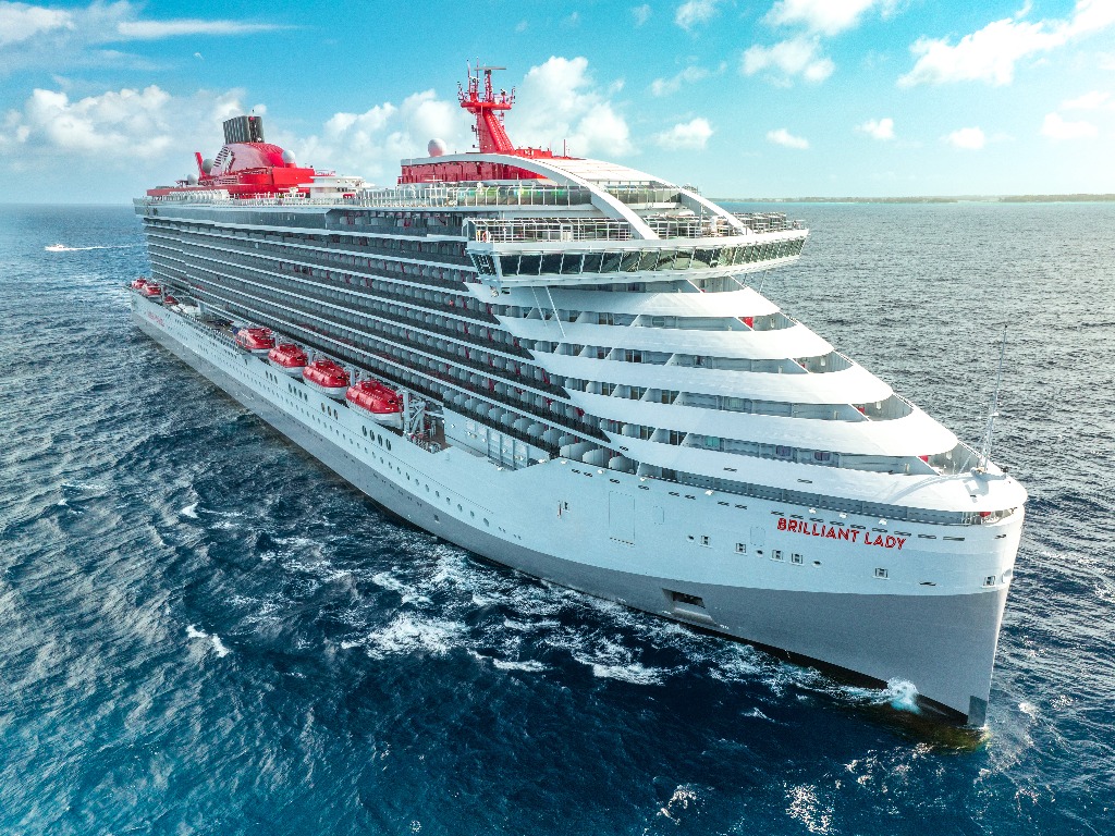 Virgin Voyages confirms delivery date for Brilliant Lady