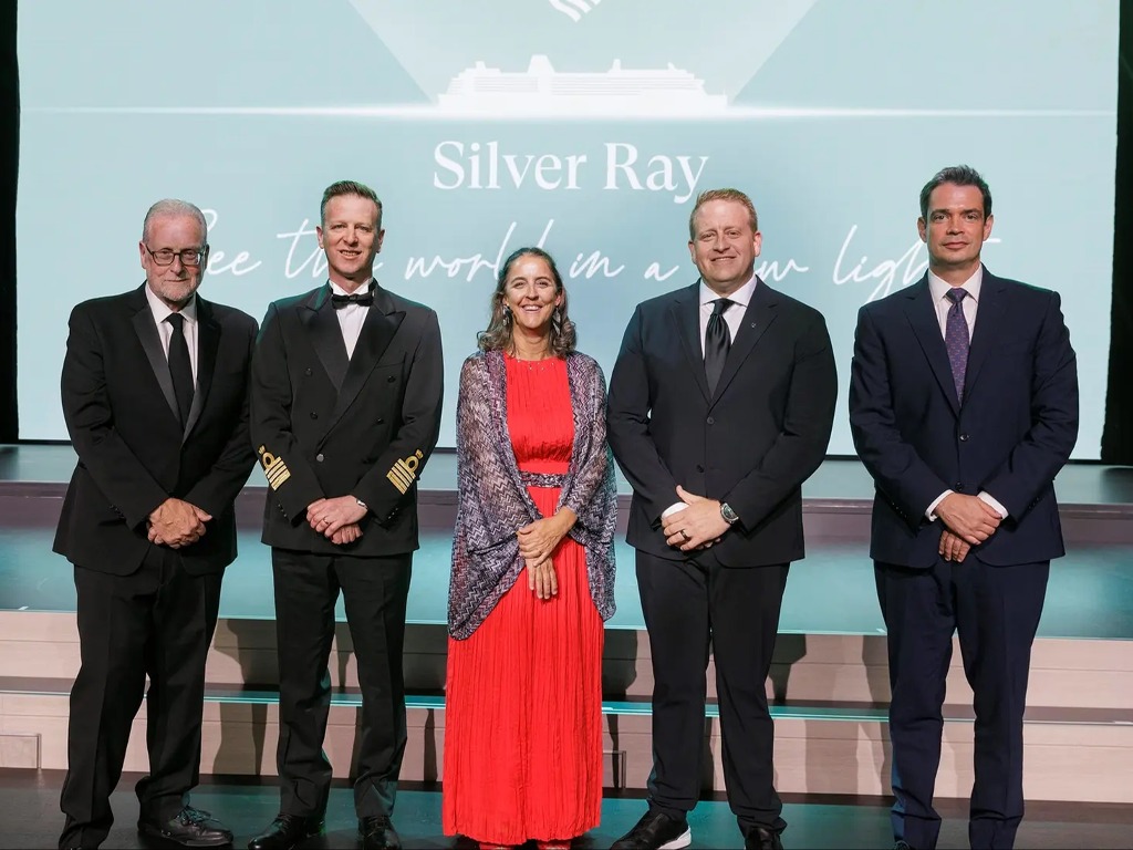 Silversea officially names Silver Ray in Lisbon